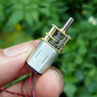 【☊HOT☊】 rongjia มอเตอร์เกียร์ Ga12 N20ดีซี3-6V 3.7V 4.2V 65รอบต่อนาทีมอเตอร์เกียร์ลดความเร็วไฟฟ้าขนาดเล็กพร้อมล้อเกียร์โลหะ