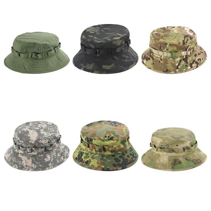 hot-boonie-hat-military-tactical-bucket-hats-for-safari-men-women-hunting-fishing-outdoor-camo-camouflage-cotton-sun-cap