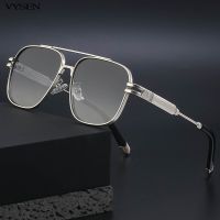 Oversized Square Sunglasses Men Women 2022 Fashion Luxury Brand Designer Pilot Sun Glasses Male Metal Frame Rectangle Eyeglasses