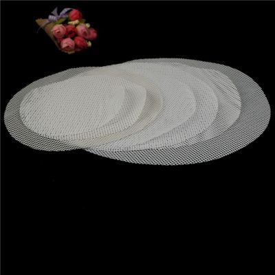 Non-Stick White Silicone Steamer Dim Sum Paper Restaurant Kitchen Under Steamers Mat Kitchen Cooking Tools Accessories