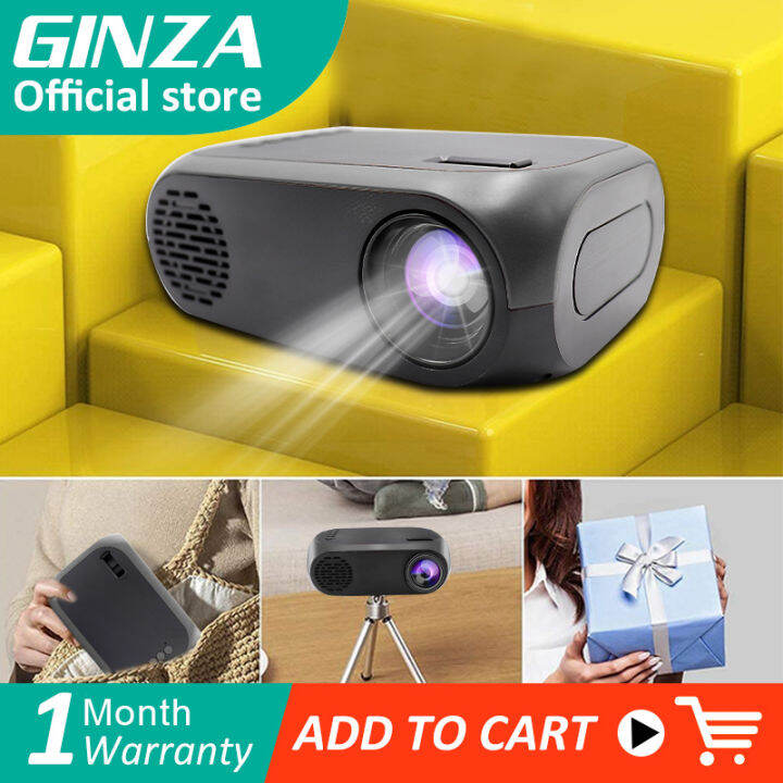 GINZA LCD Technology Home Projector Mini Portable Projector Theater