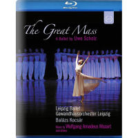 Mozart: mass in C minor &amp; Ode to the holy body Schultz / Leipzig ballet 25g Blu ray