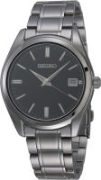 Seiko Mens Essentials Japanese Quartz Stainless Steel Strap, Silver, 0 Casual Watch (Model: SUR311)