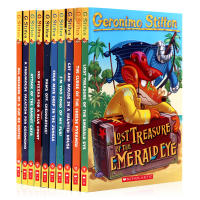 Xuele press Geronimo Stilton mouse reporter 1-10 childrens chapters bridge novels color illustrations comics youth adventure series childrens literature books English original picture books