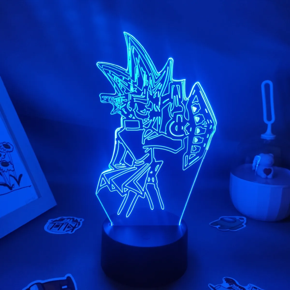 Veeki 3d Night Light Lava Lamp Anime Kimetsu No Yaiba Led Lamp Kyojuro  Rengoku For Room Decoration Table Lamp Bedside Manga Demon Slayer Led Night  Lig  Fruugo IN