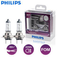 (แพ็คละ 2 หลอด) PHILIPS Car Headlights Bulbs Vision Plus หลอดไฟหน้า หลอดไฟหน้ารถ H4 H11 ความสดใสให้กับ +60% Brightness