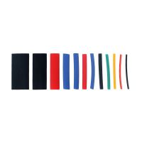 850PCS 2:1 Polyolefin 5 Color 12 Size Shrinking Assorted Heat Shrink Tube Electric Wire Cable Insulated Sleeving Tubing Set Cable Management