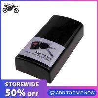 Stash Key Safe Storage Box Magnetic Portable Hidden Outdoor Car Key Holder สีดำ