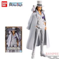 หนึ่งชิ้น Banpresto ของแท้จาก Wanno Country ขนาด17ซม. Rob Lucci ตัวการ์ตูนแอนนิเมชั่นทำจาก PVC ของขวัญของเล่นแบบจำลองเป็นสินค้าของเด็กผู้ชาย