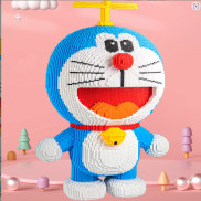 Tặng búa, doraemon 65cm chong chóng tre