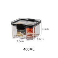 Transparent Sealed Jar Food Storage Container Nut Snack Storage Jar Kitchen Refrigerator Noodle Cereal Box Plastic Storage Box