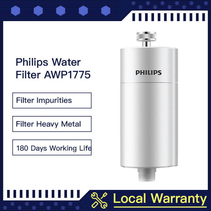 [Ready Stock] Original Philips Shower Filter AWP1775 8.0L/min High