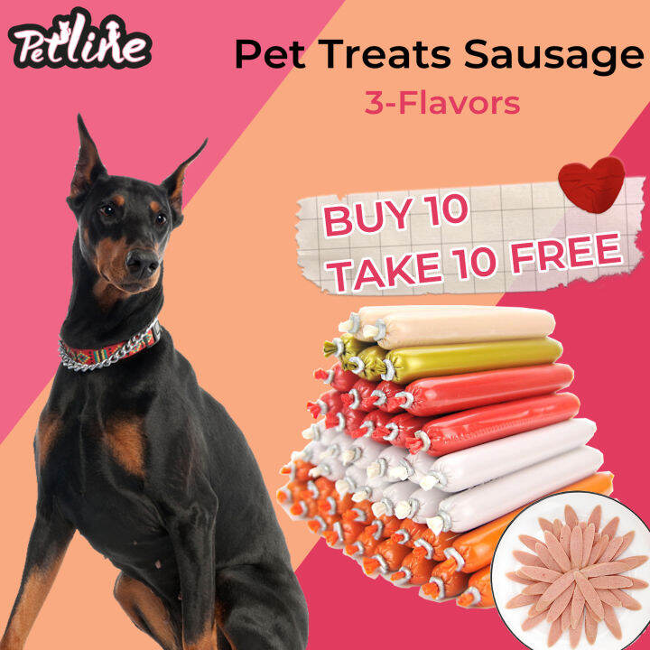 pet sausage 15g dog sausage pet snack cats and dogs training sausage