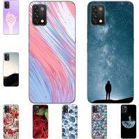 ▣♞ I am alone Phone Case For UMIDIGI A11 2021 6.53 inch Premier Bags Fashion Luxury Color Cartoon Printed Paint Mobile