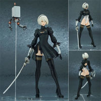 Deluxe Edition 28ซม. Nier:Automata Yorha 2B เปลี่ยนใบหน้า Action Figure ของเล่นพร้อมกล่องและฐานคอลเลกชันตกแต่งบ้าน