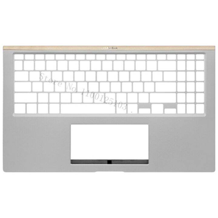 j76ผ้าคลุมรถสำหรับเอซุส-zenbook-15-ux534-ux534f-หน้าจอ-lcd-สำหรับแล็ปท็อปฝาหลังด้านบนที่พักแขนหลังด้านบนฝาสีฟ้าใส