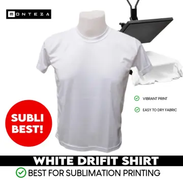 Shop Drifit Shirt For Men Original White with great discounts and