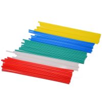 50pcs Plastic Welding Rods Non toxic Tasteless PVC Welding Rods 5 Color White/Green/Blue/Yellow/Red Welder Sticks Welder Machine