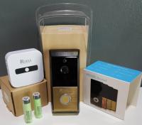 Kuria Wireless VDO Doorbell Smart HD กริ่งประตูไร้สาย อัจฉริยะ มี 2สีให้เลือก Pink gold / Gold แถมฟรี กริ่งบ้าน พร้อมกล้อง Wi-Fi Camera