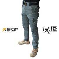 【SECTOR SEVEN】 กางเกง IX12 ผ้ายืด ผ้าเรียบ/หนา ทรงเท่ กันละอองน้ำ กระเป๋าเยอะ 11 ช่อง ด้านหลังเสริม Molle Webbing - เซคเตอร์เซเว่น ไทยแลนด์