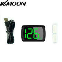 รถ HUD Headup Display Km/h MPH GPS Digital Speedometer พร้อม LED ขนาดใหญ่ตัวอักษรสำหรับรถบรรทุก SUV รถจักรยานยนต์