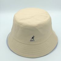 KANGOL KANGOL จิงโจ้แบนด้านบนหมวกชาวประมงม่านบังแดดอ่างหมวกแฟชั่นผ้าฝ้ายอเนกประสงค์ซูเปอร์ไฟผู้ชายและผู้หญิงหมวกผ้าแบนด้านบน