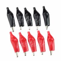 【CC】✗∈  10 PCS/Set 28mm Alligator Leads Test Clip for Electrical Wire Cable