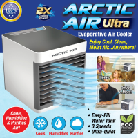 Arctic Air ultra แอร์พกพา พัดลมแอร์เย็น เครื่องทำความเย็นมินิ แอร์ตั้งโต๊ะขนาดเล็ก ประหยัดค่าไฟ แอร์มินิ เครื่องทำความเย็น แอร์พกพา แอร์ตั้งโต๊ะขนาดเล็ก พัดลม NEW 2019 Arctic USB Mini Cooling Fan รับประกัน