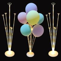 1/2Sst LED Light Air Balls Balloon Stand Column Wedding Table Decoration Balloons Holder birthday Party Decorations Kids Adult Balloons