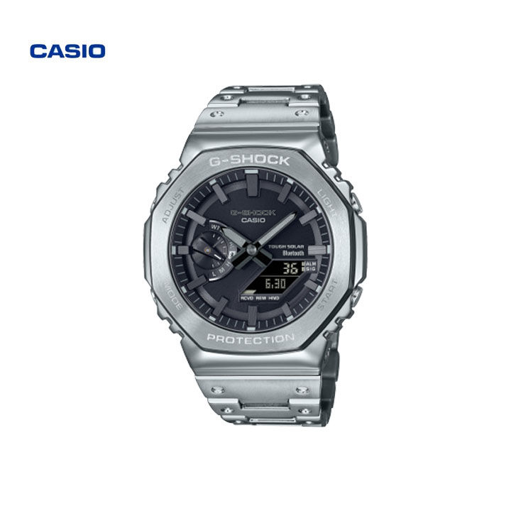 casio-gm-b2100โลหะแปดเหลี่ยมนาฬิกากีฬา-g-shock-casio