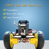 ESP32 Cam 4WD Smart Robot Car Kit for Arduino Programming Complete Educational ESP32 Diy Learning Kit