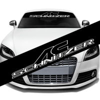 AC SCHNITZER Front Windshield Decal Vinyl Car Sticker Auto Window Exterior Emblem DIY Decoration Reflective Material