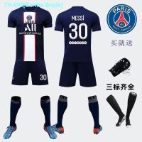 ◇﹍ Mga jersey ng matanda❃✼✜2223 Football Uniform Set Paris Saint-Germain Jersey Home at Away Neymar Mes