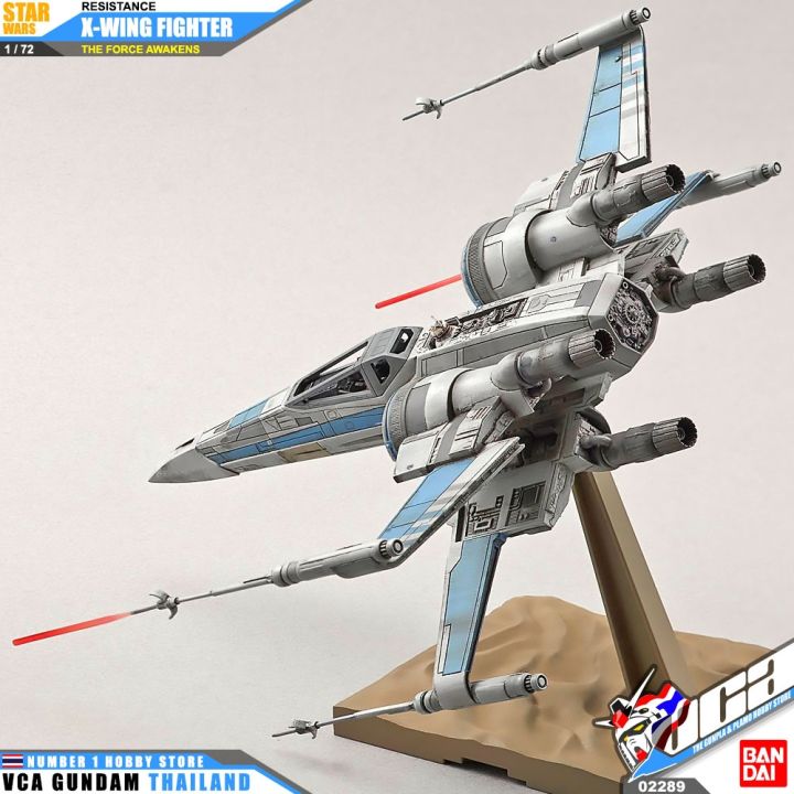 bandai-star-wars-1-72-resistance-x-wing-xwing-fighter-สตาร์-วอร์-พลาสติก-โมเดล-vca-gundam