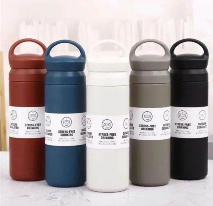Thumbler Thermos Travel Hook Japan 500ml Stainless Steel / Thermos