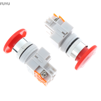 FUYU 1PC RED MUSHROOM CAP ปกติปิดไฟฉุกเฉิน PUSH SWITCH 10A LAY37