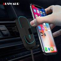 Infared Car QI Wireless Charger Air Vent for iPhone 11 Pro Max Samsung S10 Huawei P30 Pro 10W 15W Wireless Car Charger Car Mount Car Chargers