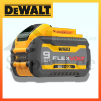 DeWALT รุ่น DCB609 แบตเตอรี่ แบตเตอรี่ไฟฟ้า แบตเตอรี่ไร้สาย แบตเตอรี่ไฟฟ้าไร้สาย แบตเตอรี่สำรอง FLEXVOLT 20V-60V 9Ah