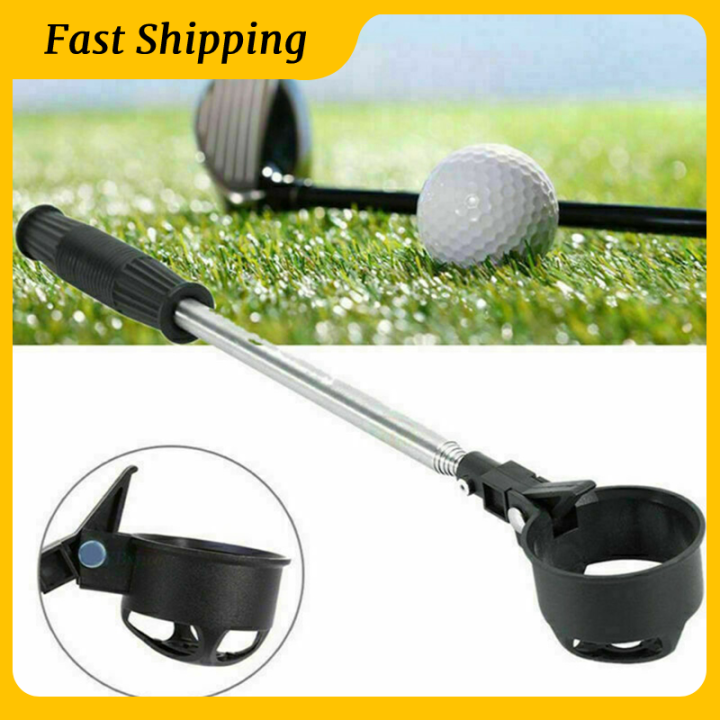 Telescopic Golf Ball Retriever Picker Pick Up Stainless Steel Shaft