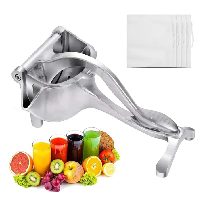 Manual Fruit Juicer Lemon Squeezer, Aluminium Alloy Hand Squeezer