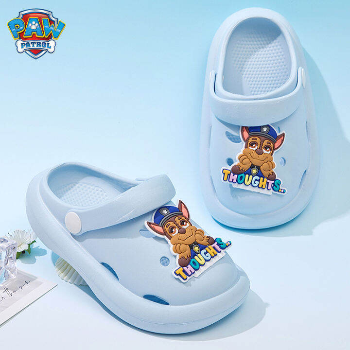 paw-patrol-รองเท้าแตะรูปการ์ตูนสำหรับเด็กหญิงเด็กชาย-รองเท้าแตะรูปการ์ตูนสำหรับเด็กเดินเตาะแตะนุ่มน้ำหนักเบาใส่กลางแจ้ง0000รองเท้าแตะชายหาดสำหรับฤดูร้อน