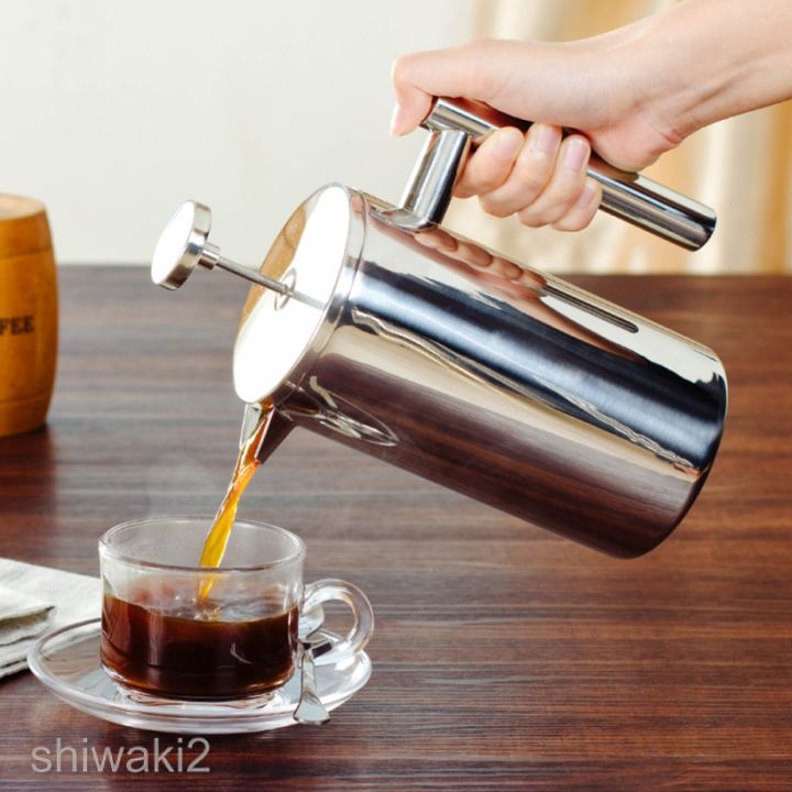 shiwaki2-french-press-350ml-500ml-1000ml-coffee-press-stainless-steel-coffee-maker