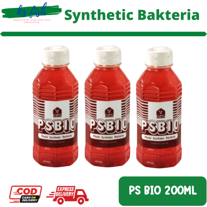 PS BIO bakteri starter bacteria starter cair aquarium kolam 200 ml