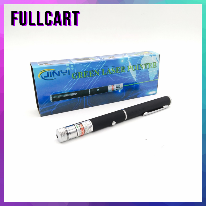 green-laser-pointer-เลเซอร์พอยเตอร์-เลเซอร์-เลเซอร์แรงสูง-เกรดทหาร-ยิงไกลกว่า-3-กม-แรงกว่าพอยเตอร์ทั่วไป-เลเซอร์พกพา-เห็นเส้นสีเขียวชัด-by-fullcart