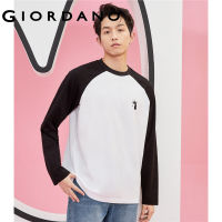 Giordano เมนูเสื้อยืดฝูงพิมพ์100 ป้ายสบายๆ TEE 180236069449