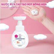 HƯƠNG ĐÀO NƯỚC RỬA TAY TẠO BỌT BÔNG HOA, SẠCH KHUẨN, HƯƠNG TRÁI CÂY THƠM