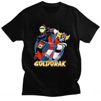 Goldorak Grendizer T-shirt อะนิเมะ UFO Robot พิมพ์ Street Wear ผู้ชายแฟชั่นผู้หญิงบวกขนาดเสื้อยืดฮาราจูกุผ้าฝ้ายเสื้อยืดด้านบน XS-5XL