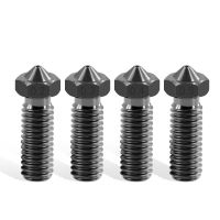 ▲ High Temperature 3D Printing or Carbon fiber filament Hardened Steel Volcano Nozzle 1.75mm M6 for E3D Sidewinder X1