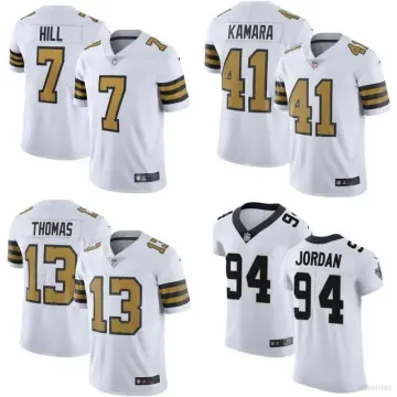 saints color rush jersey kamara