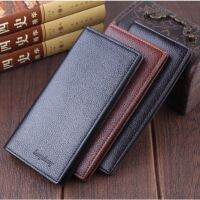 ZZOOI New Product Fashion Wallet Mens Long Retro Business Wallet Multi-function Clutch Bag Coin Purse Multi-card Card Holder